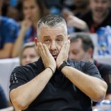 La Suisse d'Ilias Papatheodorou a bu la tasse samedi en Slovaquie KEYSTONE/VALENTIN FLAURAUD